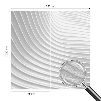 Premium wall mural for bedroom Elegant waves