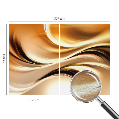 Non-woven photo wallpaper Fluid lines