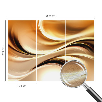 Non-woven photo wallpaper Fluid lines