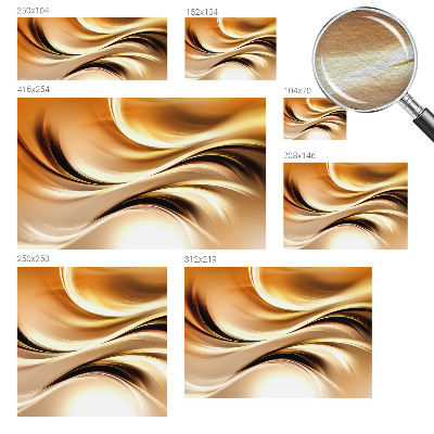 Non-woven photo wallpaper Fluid lines