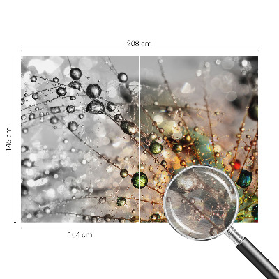 Wallpaper mural I dew jewels