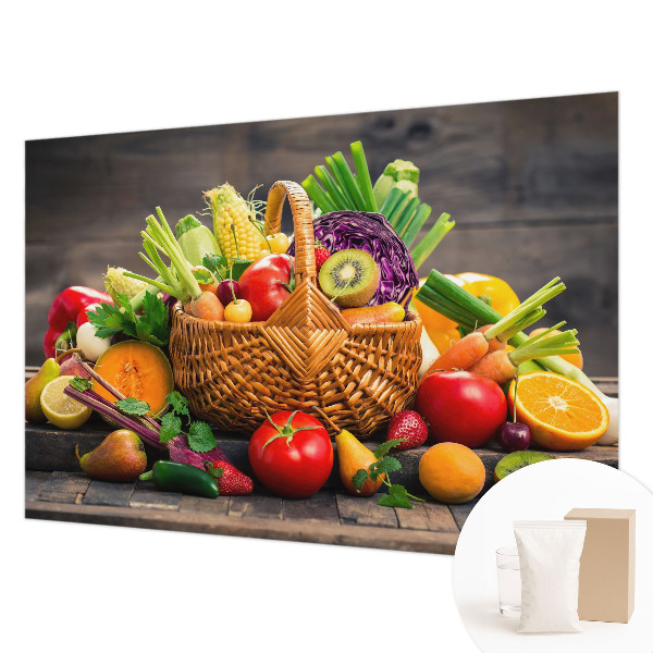 Wall mural for living room Fruity richness