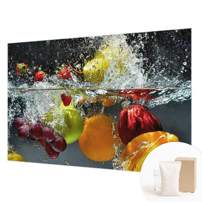 Bedroom wall mural wallpaper Fruit in water