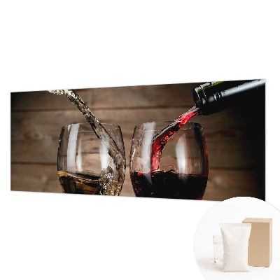 Wallpaper mural for living room Glasses of wine