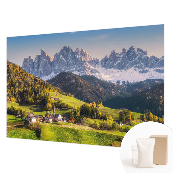 Modern wall mural Mountain landscape