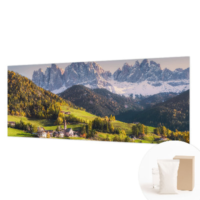 Modern wall mural Mountain landscape