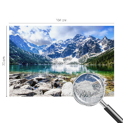 Premium wall mural for bedroom Mountain landscape
