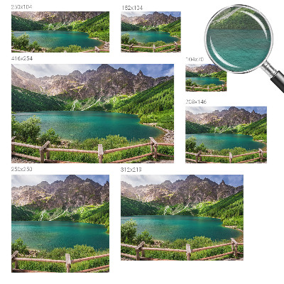 Bedroom wall mural wallpaper Mountain landscape