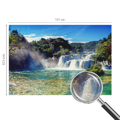 Decorative wall mural for living room Waterfall landscape