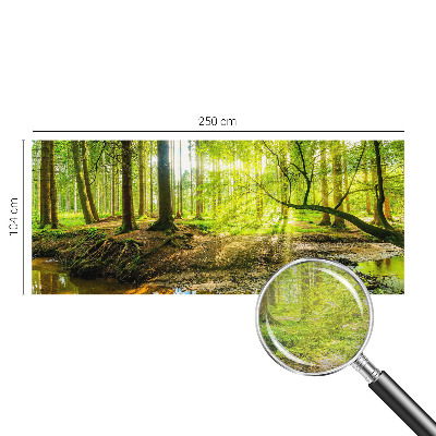 Non-woven wall mural Green landscape