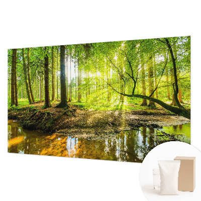 Non-woven wall mural Green landscape