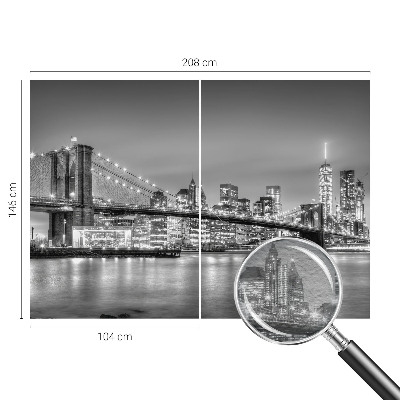 Wall mural for living room The metropolis bridge