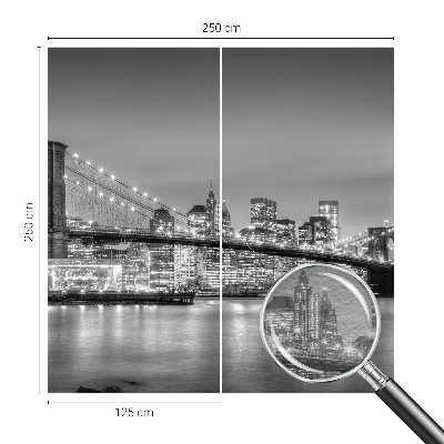 Wall mural for living room The metropolis bridge