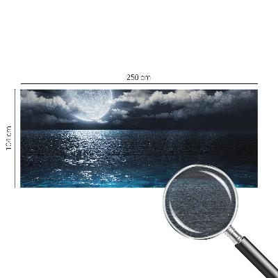 Wallpaper mural for living room Night sea