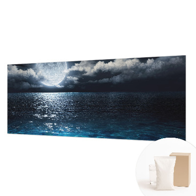 Wallpaper mural for living room Night sea