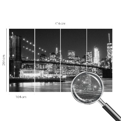 Large wall mural Night panorama