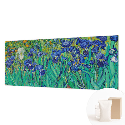 Modern wall mural for living room Garden flowers