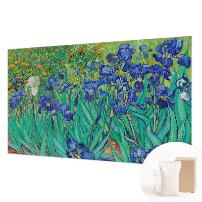 Modern wall mural for living room Garden flowers