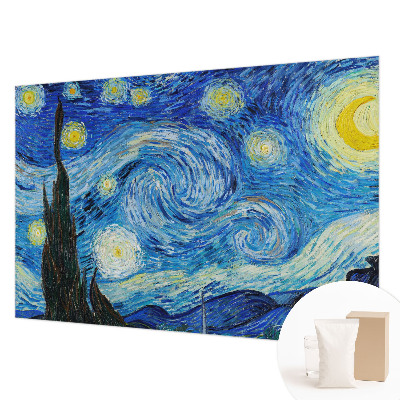 High quality wall mural wallpaper with a night sky design