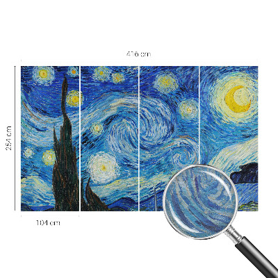 High quality wall mural wallpaper Night sky