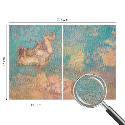Premium wall mural for bedroom Heavenly Pegasi
