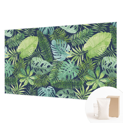 Premium photo wallpaper Tropical leaves