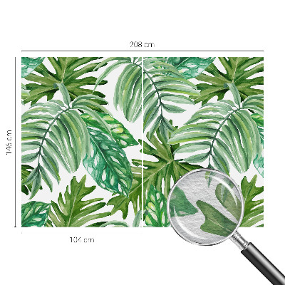 Wall mural Exotic leaves