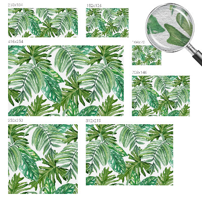 Wall mural Exotic leaves