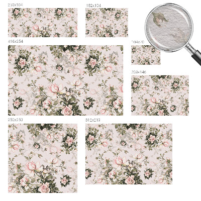 Wallpaper mural Floral pattern