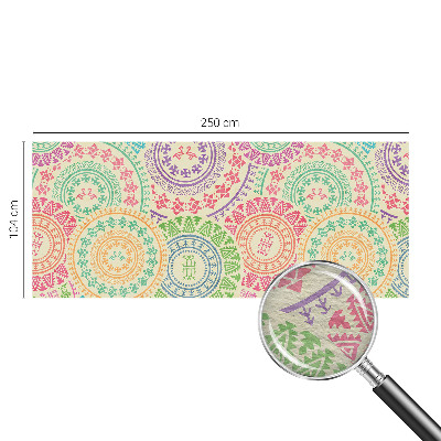 Photo wall mural Colorful mandalas
