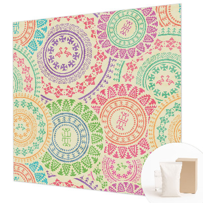 Photo wall mural Colorful mandalas