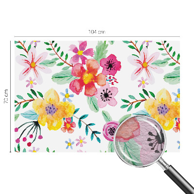 Wall mural for living room Floral freshness