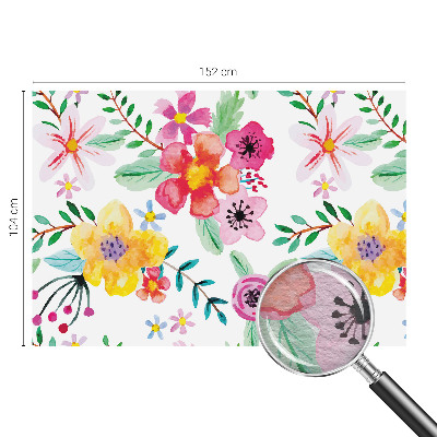Wall mural for living room Floral freshness