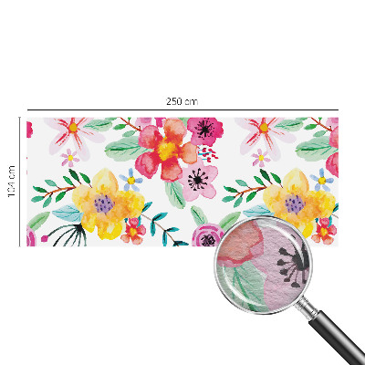 Wall mural for living room Floral freshness