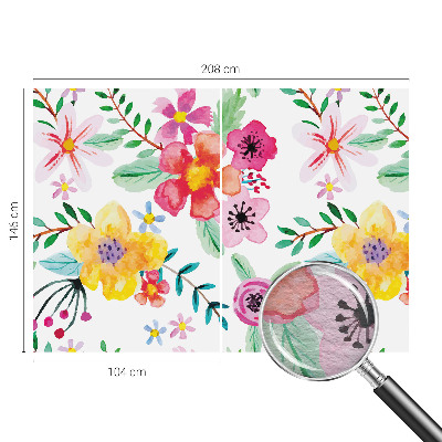 Wall mural for living room Floral freshness
