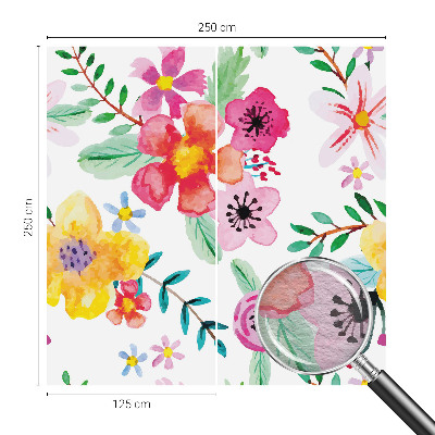 Wall mural for living room Floral freshness