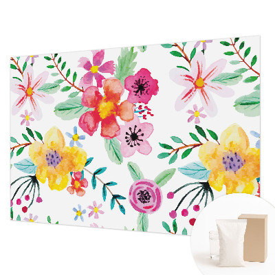 Wall mural for living room Floral freshness