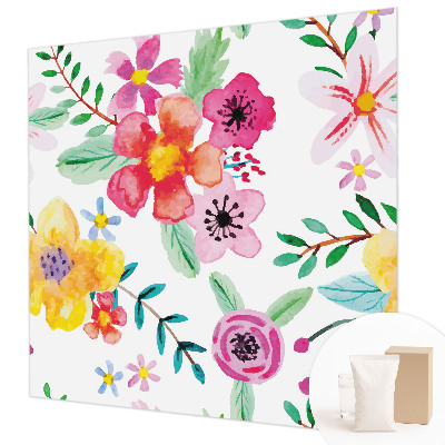 Wall mural for living room Floral freshness
