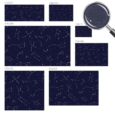 Wall mural for bedroom Astro Sky