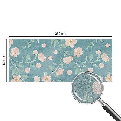 Wallpaper mural for living room Floral elegance