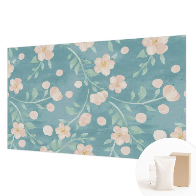 Wallpaper mural for living room Floral elegance