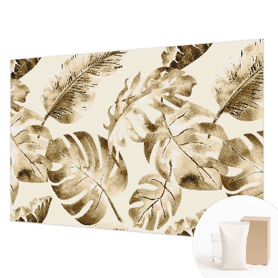 Large wall mural Exotic flora