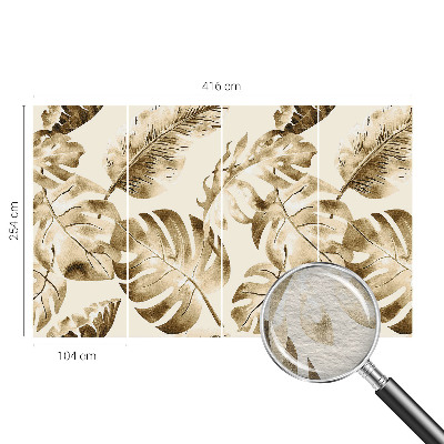 Large wall mural Exotic flora