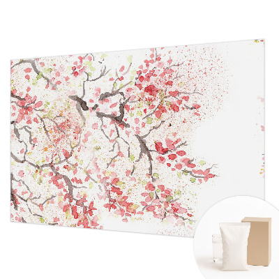 Large wallpaper mural Flowering branches
