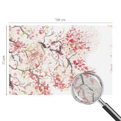 Large wallpaper mural Flowering branches