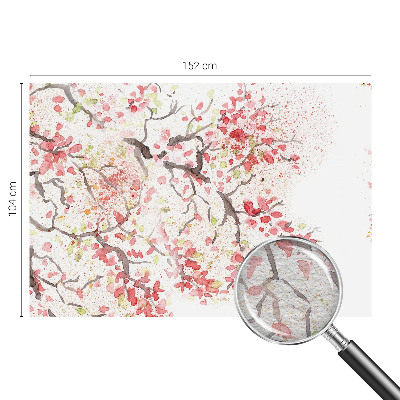 Large wallpaper mural Flowering branches