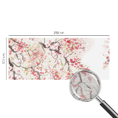 Large wallpaper mural Flowering branches