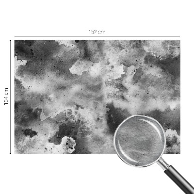 Large wall mural wallpaper Gray clouds