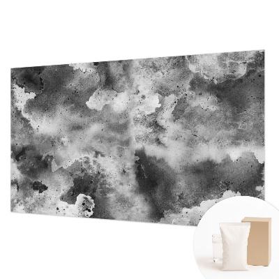 Large wall mural wallpaper Gray clouds