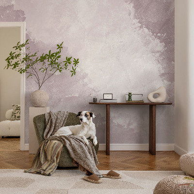 Modern wall mural Purple abstraction